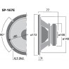 Monacor SP-167E Głośnik nisko-średniotonowy, 35W RMS