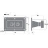 Monacor MPT-177 Głośnik wysokotonowy piezo