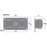 Monacor MPT-016 Głośnik wysokotonowy, 60W RMS