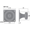 Monacor MPT-165 Głośnik wysokotonowy, 60W RMS