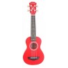 Arrow PB10 RD Red - ukulele sopranowe z pokrowcem