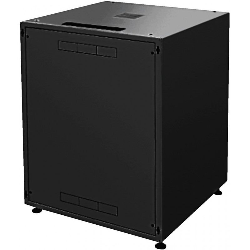 Monacor RACK-12GD/SW Szafa rack 12U, na urządzenia 482mm (19")