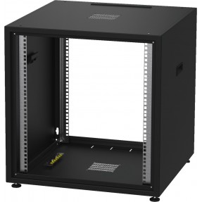 Monacor RACK-12S/SW Szafa rack 12U, na urządzenia 482mm (19")