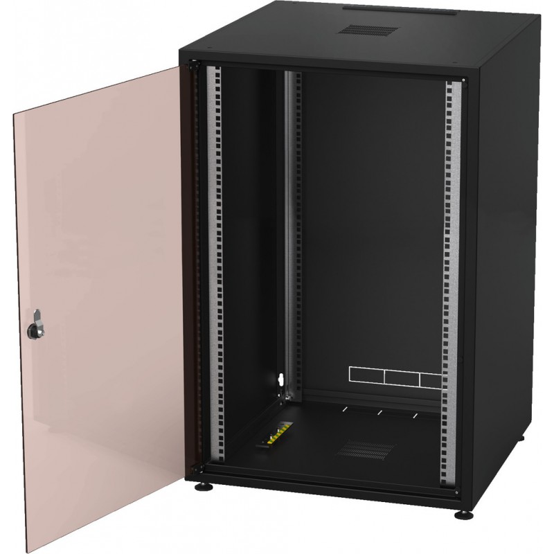 Monacor RACK-18GD/SW Szafa rack 18U, na urządzenia 482mm (19")