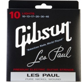 Gibson SEG-LP10 - struny do gitary elektrycznej 010-46
