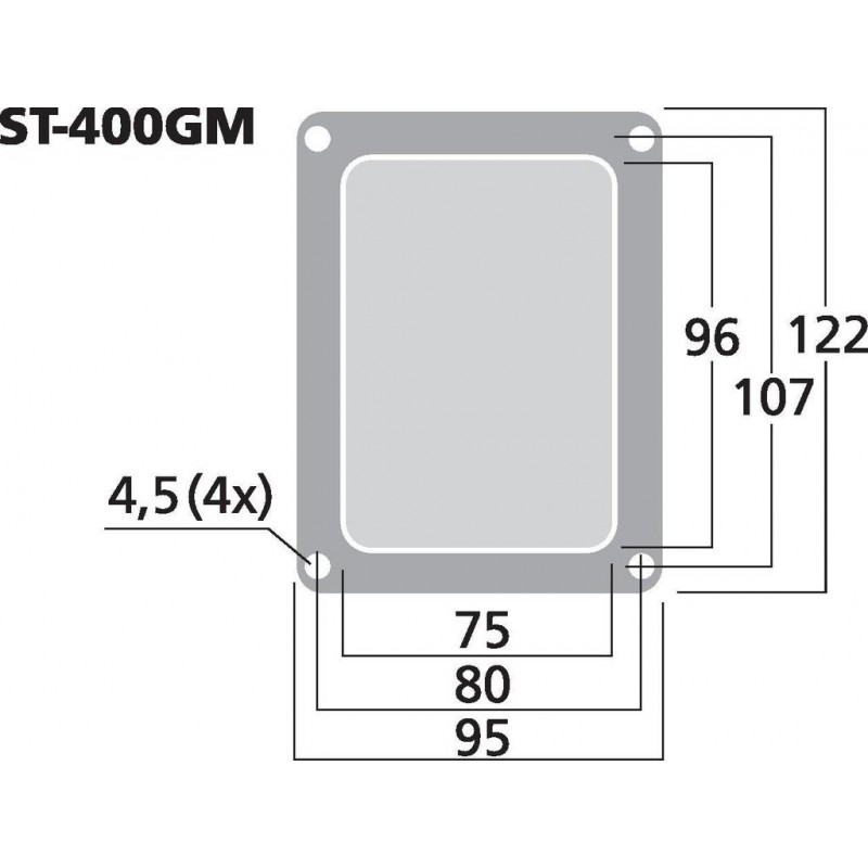 Monacor ST-400GM Terminal głośnikowy Bi-Wiring
