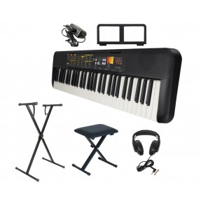 Keyboard Yamaha PSR-F52 + statyw + ława + słuchawki
