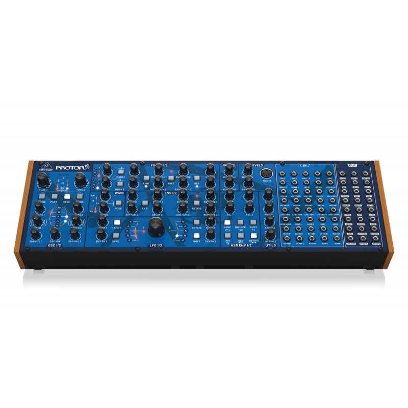 Behringer PROTON analogowy syntezator semi-modularny - 2 - Syntezatory - Syntezator analogowy, semi-modularny z podwójnym oscyla