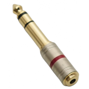 Ambra Adapter przejściówka gniazdo JACK 3,5 MM wtyk JACK 6,3 MM STEREO - 1 - Adaptery - Wysokiej jakości Ambra Adapter przejśció