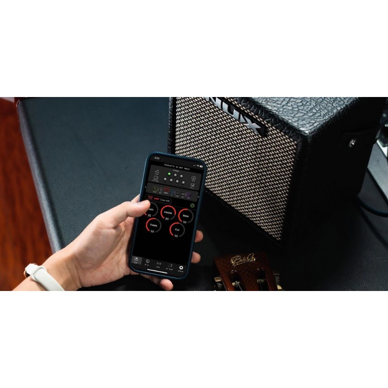 NUX MIGHTY 8BT MKII - combo gitarowe 8W - 11 - Comba gitarowe - Wzmacniacz gitarowy typu combo gitarowe NUX składa się z 8-watow