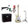 Gitara elektryczna Arrow ST 111 + wzmacniacz 12W + tuner + statyw w zestawie