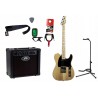 Gitara elektryczna Arrow TL 11 + wzmacniacz 12W + tuner + statyw w zestawie