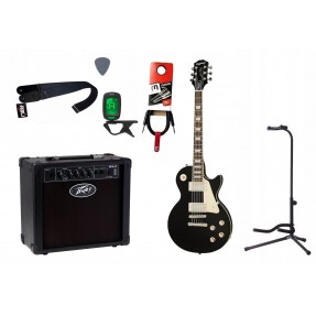 Gitara elektryczna Epiphone Les Paul Standard 60's + wzmacniacz 12W + tuner + statyw w zestawie