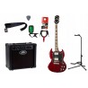 Gitara elektryczna Epiphone SG Standard 60's + wzmacniacz 12W + tuner + statyw w zestawie