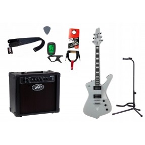 Gitara elektryczna Ibanez PS60 SSL + wzmacniacz 12W + tuner + statyw w zestawie