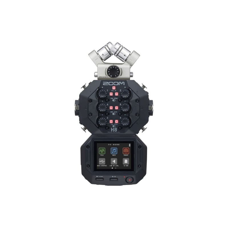 Zoom H8 + MS Pack Ltd. Edition - rejestrator cyfrowy z kapsułami XYH-6 i MSH-6 - 7 - Rejestratory - Zoom H8 + MS Pack Ltd. Editi