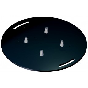 DURATRUSS DT BPS-650 Black - podstawa do konstrukcji aluminiowych - 1 - Podstawy do konstrukcji - 