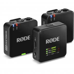 Rode Wireless GO III - system bezprzewodowy - 1 - Zestawy bezprzewodowe - System bezprzewodowy, 2-kanałowy cyfrowy zestaw mikrof