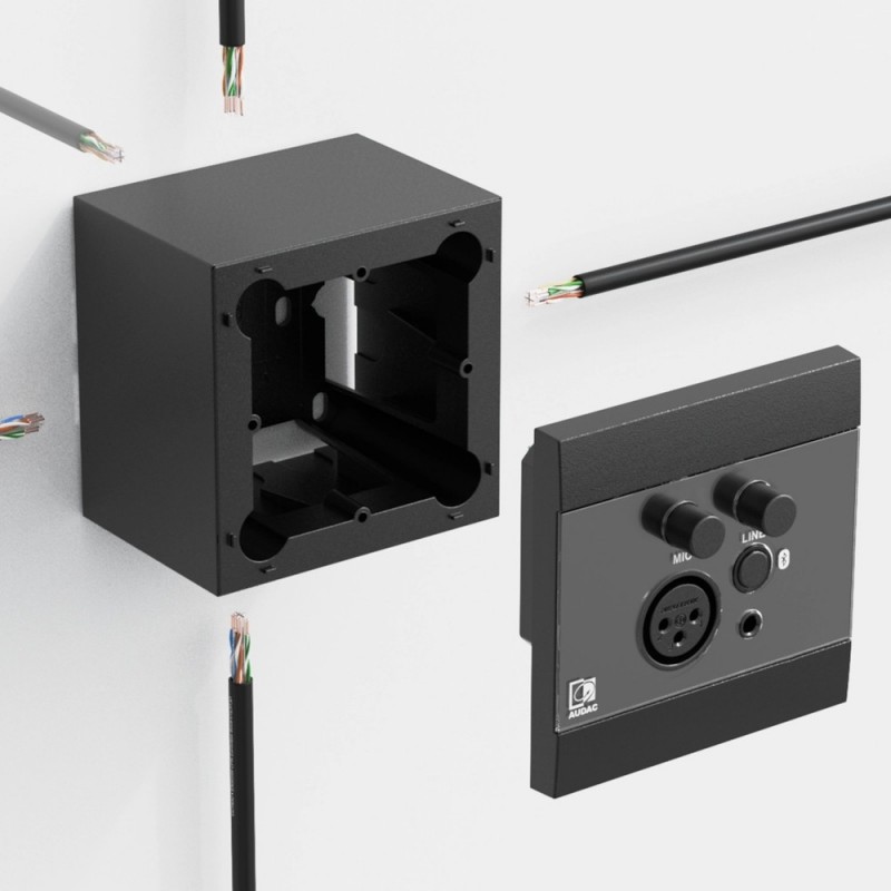 Audac WB200/SB - Puszka do montażu naściennego paneli serii WP i DWP