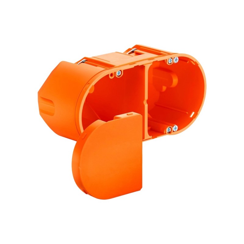 Audac WB45DX/FG - Puszka podtynkowa do podwójnego panelu ściennego