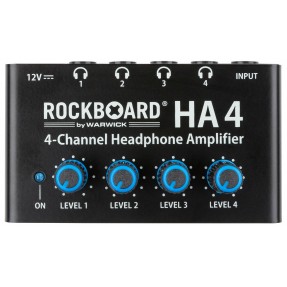 Rockboard HA 4 4-Channel Headphone Amplifier - Wzmacniacz słuchawkowy - 1 - Wzmacniacze słuchawkowe - RockBoard® HA 4 to bardzo 