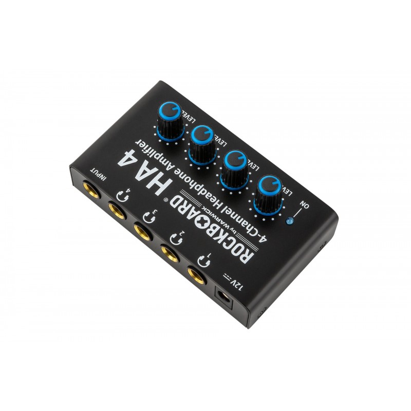 Rockboard HA 4 4-Channel Headphone Amplifier - Wzmacniacz słuchawkowy - 3 - Wzmacniacze słuchawkowe - RockBoard® HA 4 to bardzo 