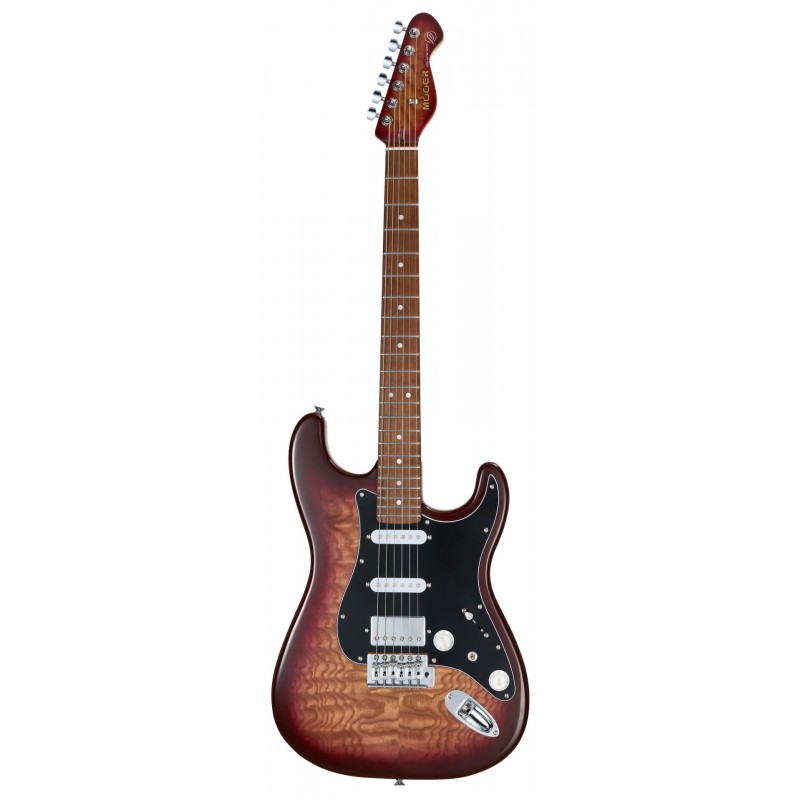 Mooer MSC20 Pro Guitar Amber Brown - Gitara elektryczna - 1 - Gitary elektryczne - Gitara elektryczna Mooer MSC20 Pro Guitar Amb