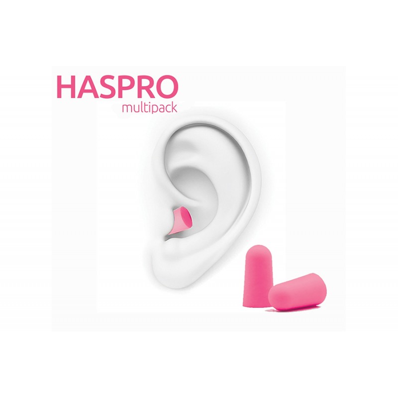 Haspro Multi10 - Stopery do uszu - różowe