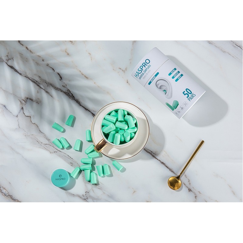 Haspro Tube50 - Stopery do uszu - miętowe