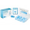 Haspro Mold 6P - Formowane zatyczki do uszu - niebieskie