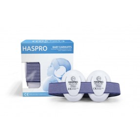 Haspro Baby Earmuffs Boy 0+ - Nauszniki ochronne dla niemowląt i małych dzieci