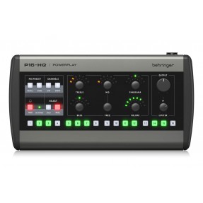 Behringer P16-HQ - cyfrowy mikser osobisty 16-kanałowy - 1 - Kontrolery odsłuchowe - 16-kanałowy mikser cyfrowy stereo umożliwia