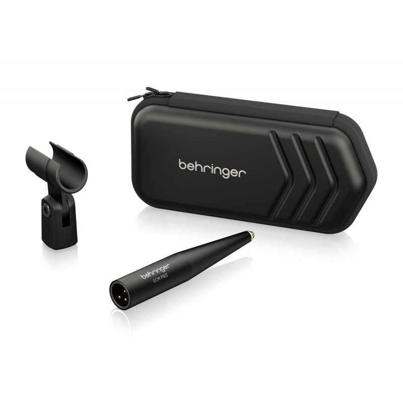 Behringer ECM PRO - pojemnościowy mikrofon pomiarowy - 4 - Mikrofony pomiarowe - Ultra-liniowy, pojemnościowy mikrofon pomiarowy