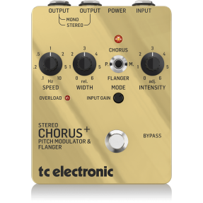 TC Electronic SCF GOLD SE - Efekt gitarowy chorus - 1 - Strona główna - Limitowana edycja legendarnego efektu stereo chorus/flan