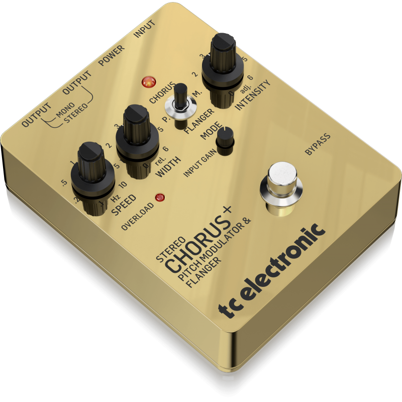TC Electronic SCF GOLD SE - Efekt gitarowy chorus - 3 - Strona główna - Limitowana edycja legendarnego efektu stereo chorus/flan
