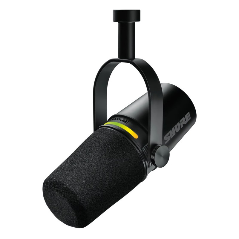 Shure MV7+ mikrofon podcastowy - 4 - Mikrofony studyjne - Shure MV7+ to profesjonalny mikrofon podcastowy wyposażony w łączność 