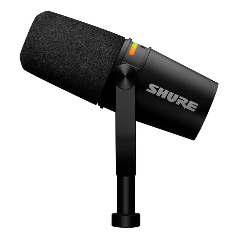 Shure MV7+ mikrofon podcastowy - 5 - Mikrofony studyjne - Shure MV7+ to profesjonalny mikrofon podcastowy wyposażony w łączność 