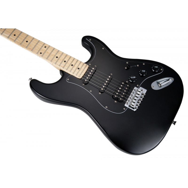 Mooer MSC11 Pro Guitar Black - gitara elektryczna - 2 - Gitary elektryczne - Gitara elektryczna Mooer. Korpus: Topola; Szyjka pr