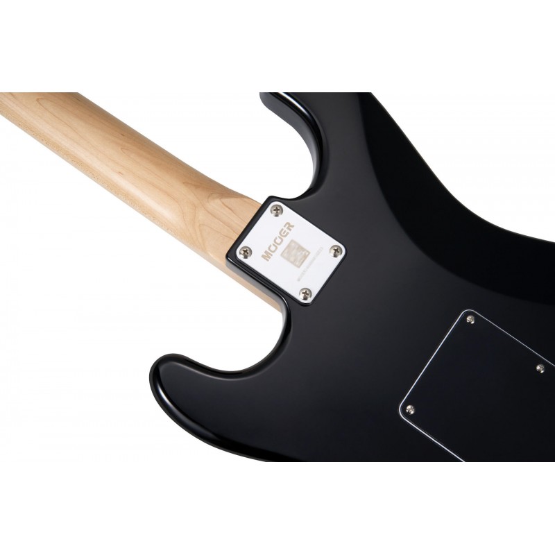 Mooer MSC11 Pro Guitar Black - gitara elektryczna - 4 - Gitary elektryczne - Gitara elektryczna Mooer. Korpus: Topola; Szyjka pr
