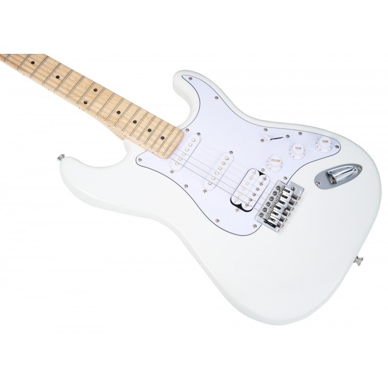 Mooer MSC11 Pro Guitar Polar White - gitara elektryczna - 3 - Gitary elektryczne - Gitara elektryczna Biała. Korpus: Topola; Szy