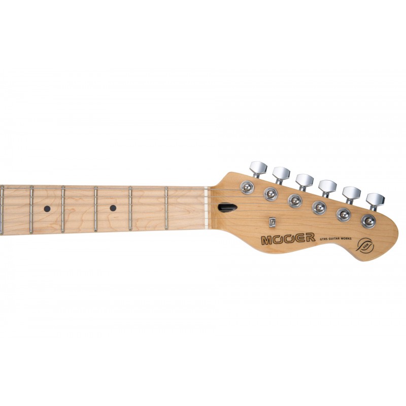 Mooer MSC11 Pro Guitar Polar White - gitara elektryczna - 6 - Gitary elektryczne - Gitara elektryczna Biała. Korpus: Topola; Szy