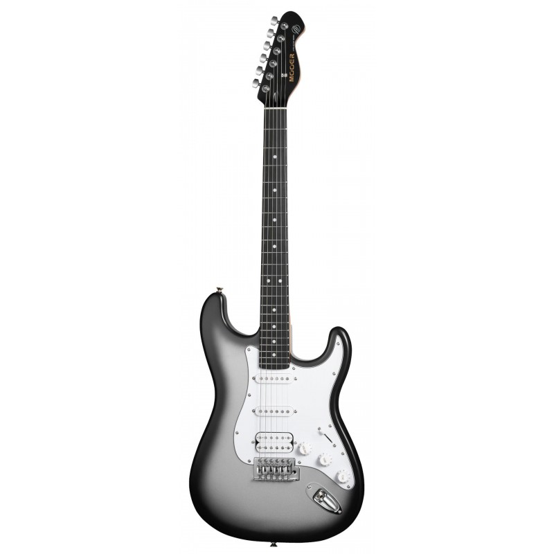 Mooer MSC12 Pro Guitar Iron Silver - gitara elektryczna - 1 - Gitary elektryczne - MOOER GTRS Guitar Works (GGW), seria MSC 1+ P