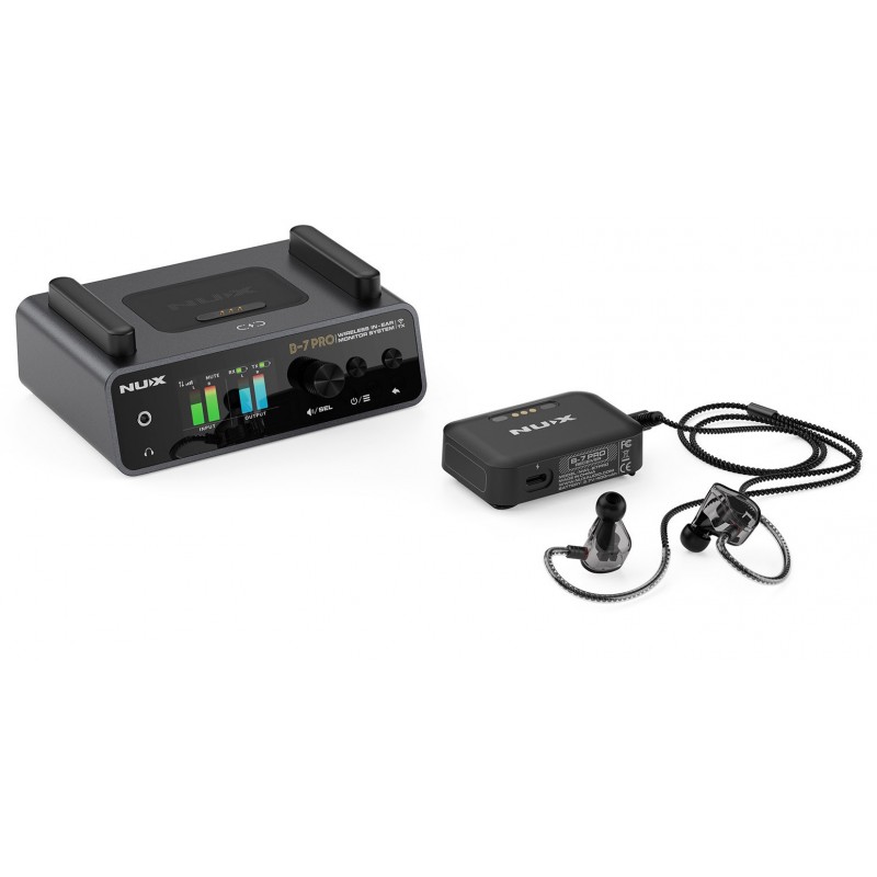 NUX B-7 PRO - Bezprzewodowy System odsłuchu dousznego - 1 - Zestawy monitorowe douszne - Osobisty bezprzewodowy system odsłuchu 