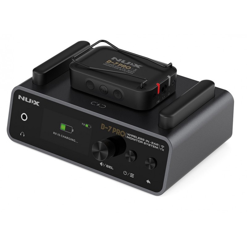 NUX B-7 PRO - Bezprzewodowy System odsłuchu dousznego - 4 - Zestawy monitorowe douszne - Osobisty bezprzewodowy system odsłuchu 