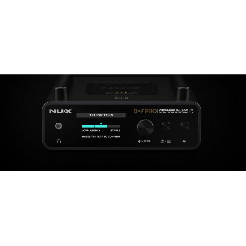 NUX B-7 PRO - Bezprzewodowy System odsłuchu dousznego - 12 - Zestawy monitorowe douszne - Osobisty bezprzewodowy system odsłuchu