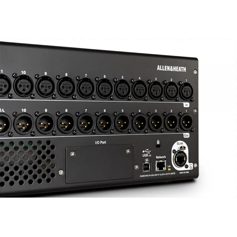 Allen & Heath SQ-Rack - mikser cyfrowy - 8 - Miksery cyfrowe - 48-kanałowy mikser cyfrowy, łączący rdzeń XCVI SQ o częstotliwośc