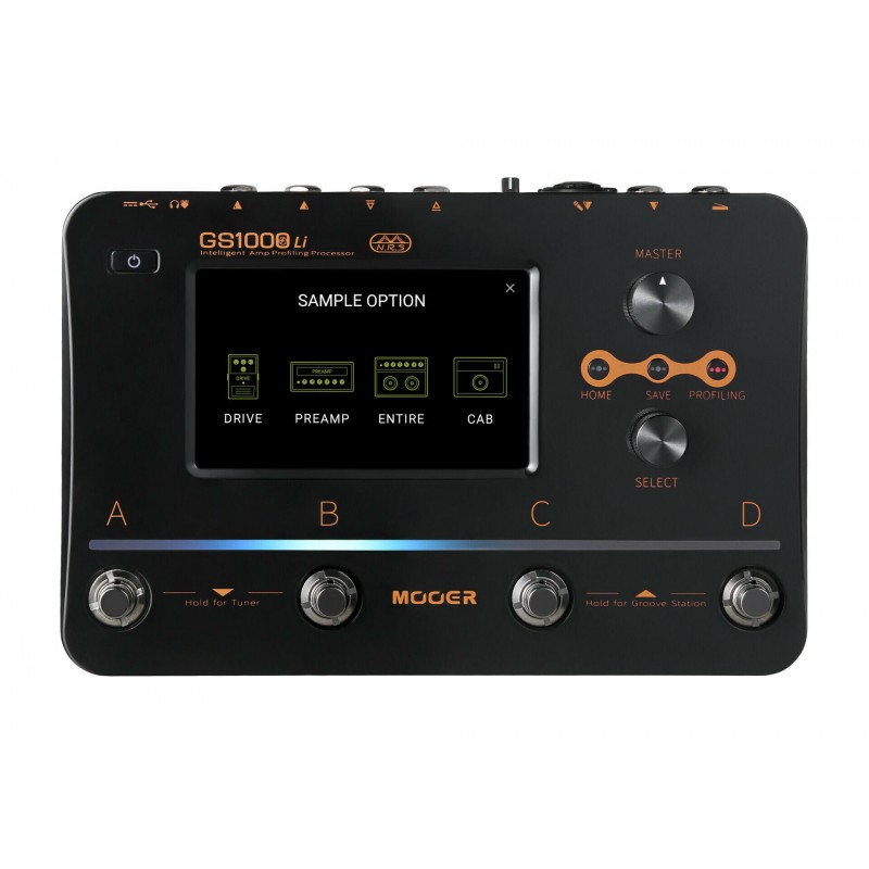Mooer GS1000 Li Intelligent Amp Profiling Processor - Multiefekt gitarowy - 2 - Strona główna - GS1000 Intelligent Amp Profiling