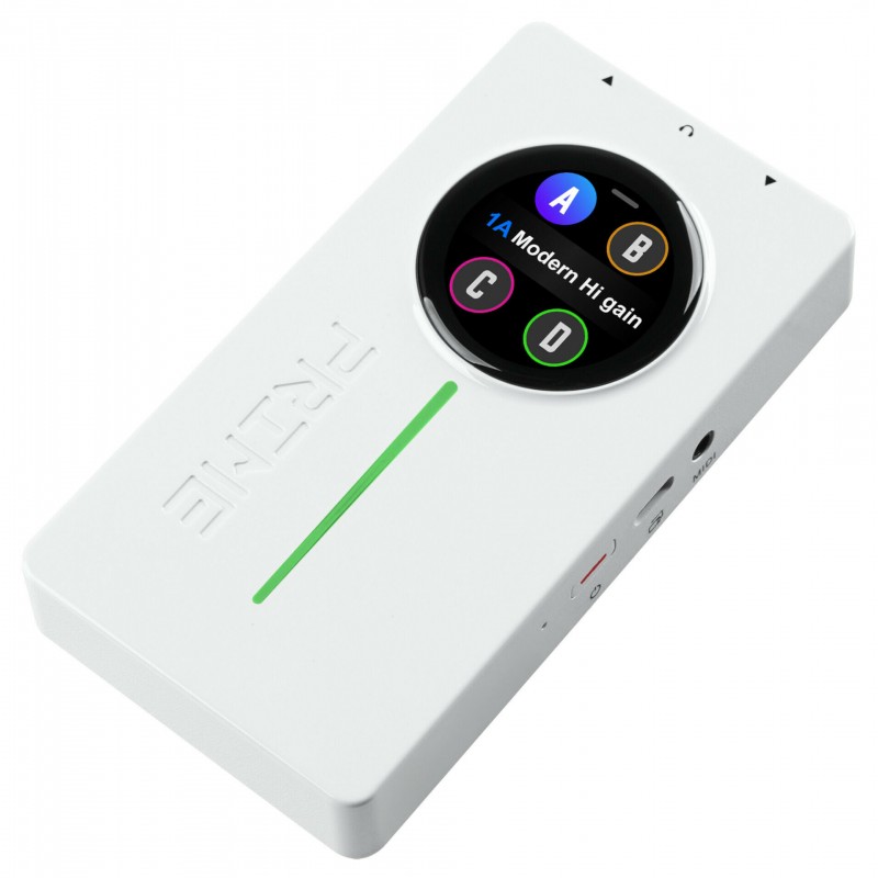 Mooer Prime P2 (White) Multi-Effects Loader Audio Interface Interfejs - 2 - Interfejsy audio - Ultra-kompaktowy interfejsu audio