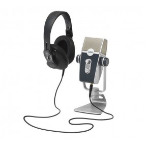 AKG Podcaster Essentials Kit - mikrofon + słuchawki