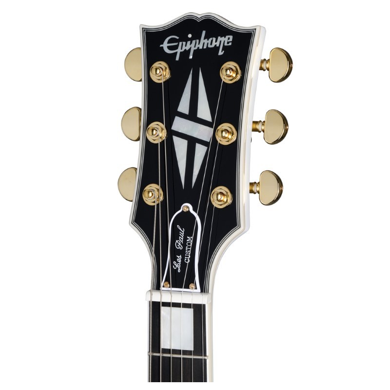Epiphone Les Paul Custom Alpine White gitara elektryczna + pokrowiec - 6 - Gitary elektryczne - 